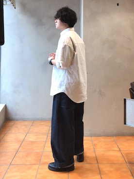 「ASEEDONCLOUD（アシードンクラウド）のアイテム」を使った、kyosukeさん（メンズ・172cm）の冬コーディネート