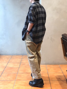 「N.HOOLYWOOD」｜「アイテム（腕時計）」を使った、kyosukeさん（メンズ・172cm）の冬コーディネート