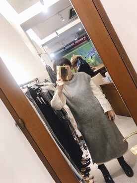 「BEATING HEART（ビーティングハート）のアイテム」を使った、チカさん（レディース・150cm）の夏コーディネート