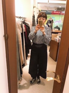 「BEATING HEART（ビーティングハート）のアイテム」を使った、チカさん（レディース・150cm）の夏コーディネート