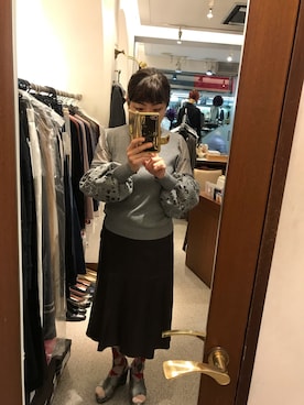 「BEATING HEART（ビーティングハート）のアイテム」を使った、チカさん（レディース・150cm）の夏コーディネート