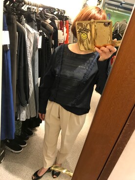 「BEATING HEART（ビーティングハート）のアイテム」を使った、チカさん（レディース・150cm）の夏コーディネート