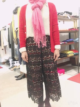 「BEATING HEART（ビーティングハート）のアイテム」を使った、チカさん（レディース・150cm）の夏コーディネート