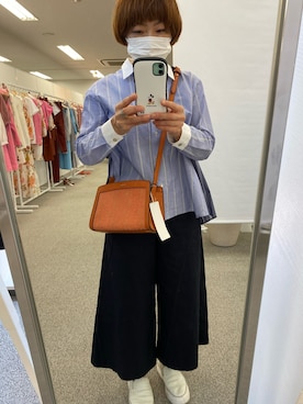 「DUAL VIEW（デュアルヴュー）のアイテム」を使った、チカさん（レディース・150cm）の夏コーディネート