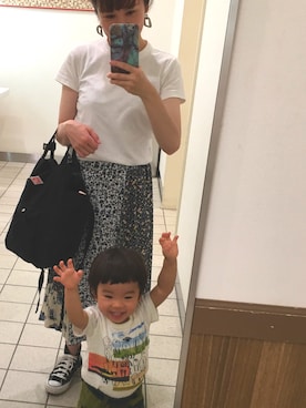 「アイテム（ピアス（両耳用））」を使った、AYA☺︎さん（レディース・158cm・30代）の夏コーディネート