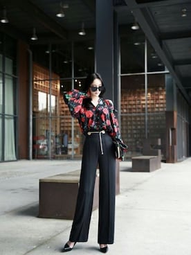 「DINT（ディント）のアイテム」を使った、DINTさん（レディース・172cm）の夏コーディネート