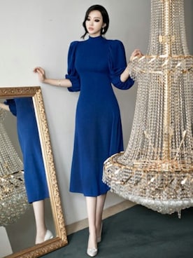 「DINT（ディント）のアイテム」を使った、DINTさん（レディース・172cm）の冬コーディネート