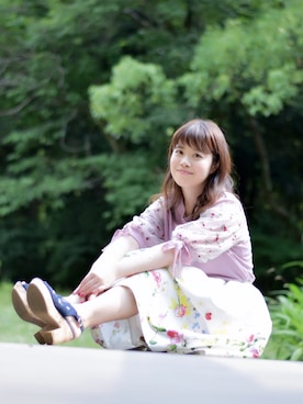 「ドラフトマジェ」｜yukaringoさん（レディース・151cm）の夏コーディネート