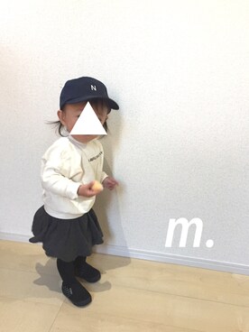 m & s & nさん（キッズ・80cm）の冬コーディネート