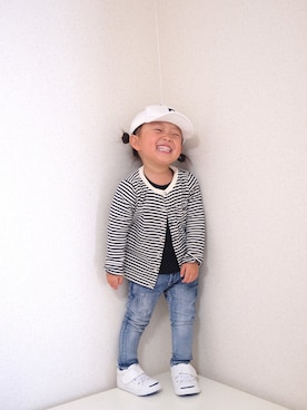 m & s & nさん（キッズ・90cm）の春コーディネート