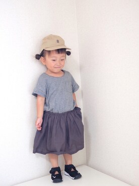 m & s & nさん（キッズ・90cm）の春コーディネート