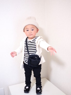 naoさん（キッズ・90cm）の春コーディネート