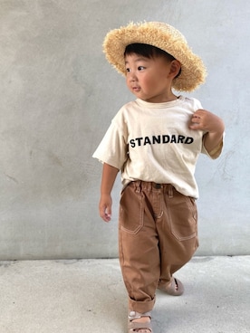 m & s & nさん（キッズ・90cm）の夏コーディネート