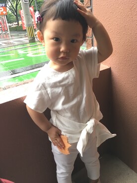 SAEさん（キッズ・80cm）の冬コーディネート