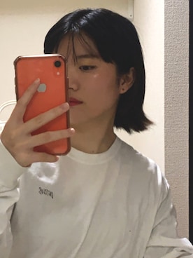 「CULTCLUBのアイテム（Tシャツ/カットソー、ホワイト系）」を使った、ayumi1901さん（レディース）の春コーディネート