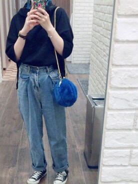 まるまる▷推しのために生きるさん（レディース・155cm）の秋コーディネート