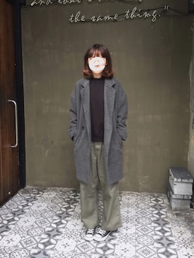 Claireさん(レディース・168cm)の冬コーディネート