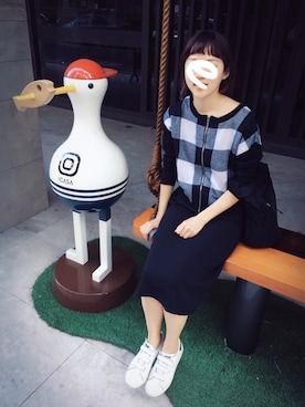 Claireさん（レディース・168cm）の冬コーディネート