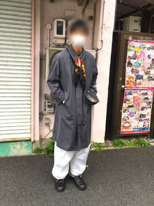 Burberry BURBERRY PRORSUM ステンカラーコート M ブラック ノバ