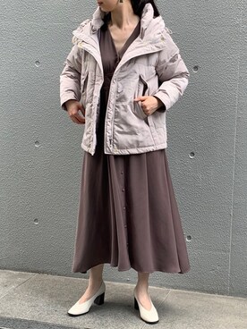 「ダウンコーデ」｜TOBIさん（レディース・163cm）の夏コーディネート