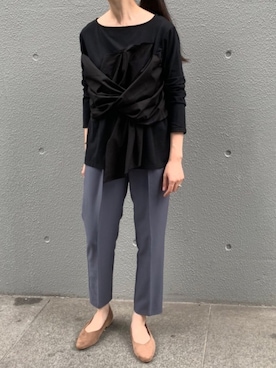 「INCEDE（インシード）のアイテム」を使った、TOBIさん（レディース・163cm）の秋コーディネート