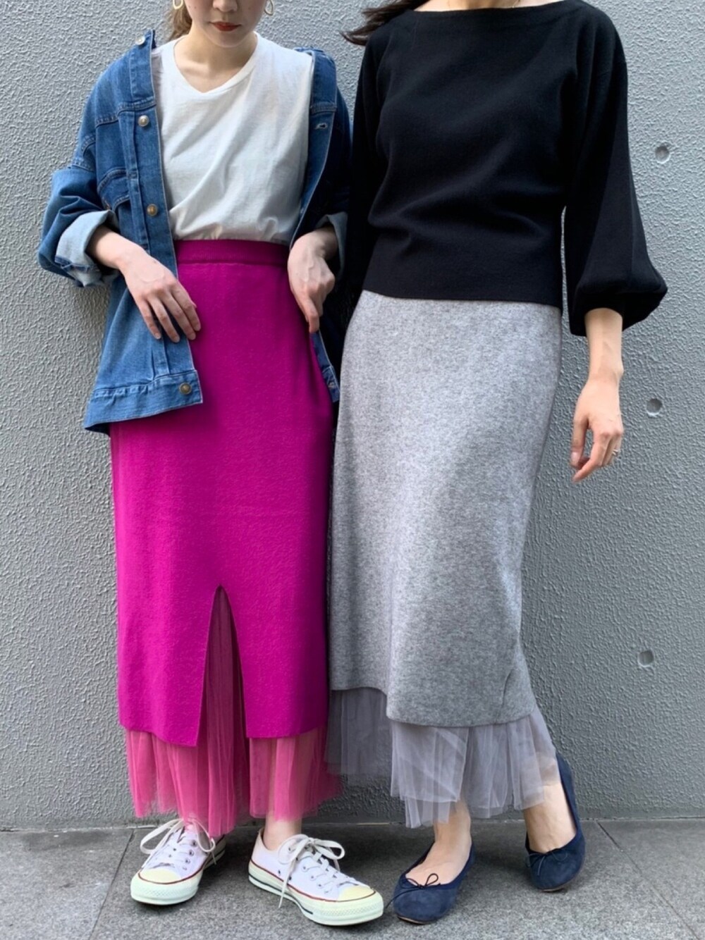 「秋コーデ、オトナカジュアル、カジュアルコーデ、きれいめカジュアル、今日のコーデ、ootd、秋、リバーシブル、マルチウェイ、ニット」｜「LAVEANGEのボリュームスリーブ総針ニットプルオーバー【大きいサイズ対応】（ニット/セーター、ブラック系）」を使った、TOBIさん（レディース・163cm）の秋コーディネートの1枚目の写真