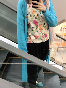 「福袋コーデ」｜「アイテム（パンツ）」を使った、🐸🐸たつきてぃー🧸さん（レディース・161cm）の春コーディネート