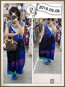 🐸🐸たつきてぃー🧸さん（レディース・161cm）の春コーディネート