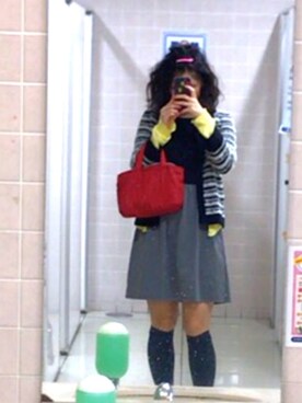 🐸🐸たつきてぃー🧸さん（レディース・161cm）の春コーディネート