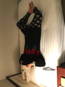 「事務の人の休日」｜「アイテム（その他）」を使った、🐸🐸たつきてぃー🧸さん（レディース・161cm）の冬コーディネート