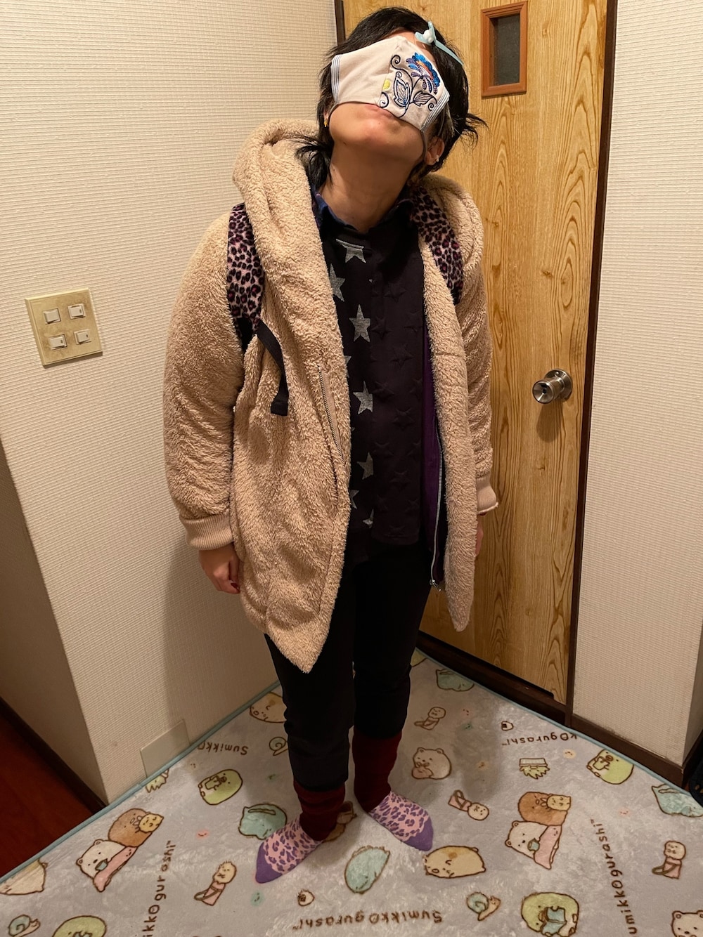 「あたらしいやーつ、事務の人、ラッキーカラーは青、ラッキーカラーはムラサキ、3月っ、火サスならぬ火たつ、９日っ、プチプラ」｜「G-SHOCKのG-SHOCK / ダブルLEDライト / GA-800-4AJF / Gショック（アナログ腕時計、レッド系）」を使った、🐸🐸たつきてぃー🧸さん（レディース・163cm）の春コーディネートの1枚目の写真