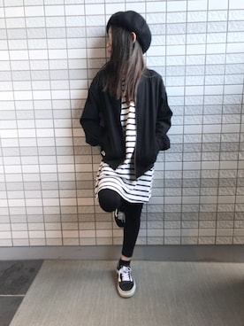 「RADCHAP（ラッドチャップ）のアイテム（ジャケット/アウター）」を使った、anriさん（キッズ・130cm）の冬コーディネート