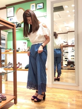 「2018ＡＷ」｜ORientalTRaffic HEP FIVE店さん（レディース・158cm）の夏コーディネート