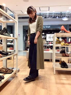 「大人トレンドカジュアル」｜ORientalTRaffic HEP FIVE店さん（レディース・168cm）の秋コーディネート
