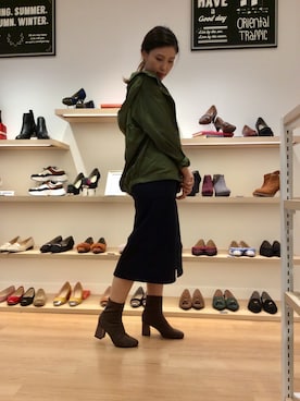 「ストレッチブーツ」｜ORientalTRaffic HEP FIVE店さん（レディース・168cm）の秋コーディネート