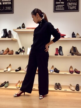 「べっ甲」｜ORientalTRaffic HEP FIVE店さん（レディース・168cm）の秋コーディネート