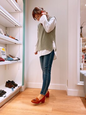 「2114」｜ORientalTRaffic HEP FIVE店さん（レディース・168cm）の春コーディネート