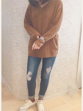 𝙃𝙖𝙢.さん（レディース・161cm）の秋コーディネート