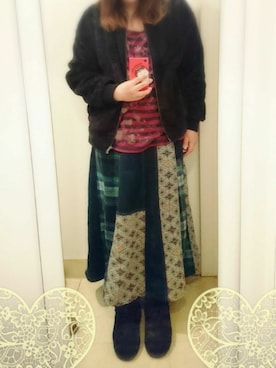 ぴよりあさん（レディース・155cm）の冬コーディネート