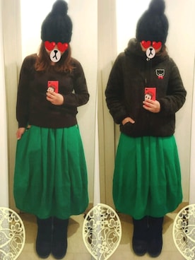 ぴよりあさん(レディース・155cm)の冬コーディネート