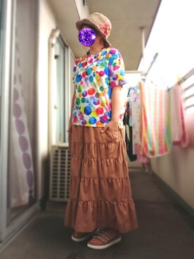 ぴよりあさん（レディース・155cm）の夏コーディネート