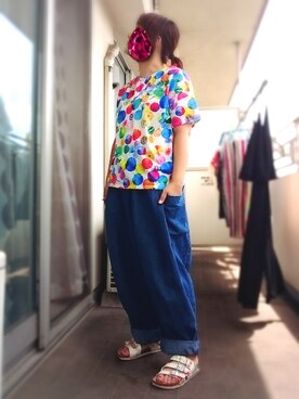 ぴよりあさん（レディース・155cm）の夏コーディネート