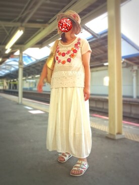 ぴよりあさん（レディース・155cm）の夏コーディネート
