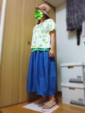 ぴよりあさん（レディース・155cm）の夏コーディネート