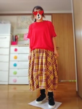 ぴよりあさん（レディース・155cm）の秋コーディネート