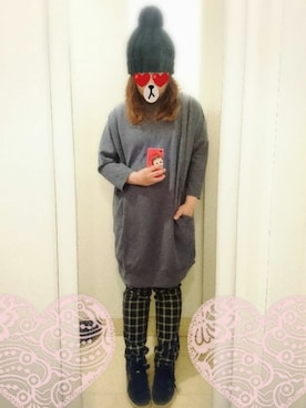 ぴよりあさん(レディース・155cm)の冬コーディネート