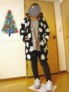 「LIME.INC（ライム）のアイテム」を使った、ぴよりあさん（レディース・155cm）の冬コーディネート