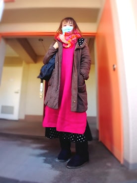 ぴよりあさん（レディース・155cm）の冬コーディネート