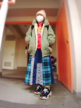 ぴよりあさん(レディース・155cm)の冬コーディネート