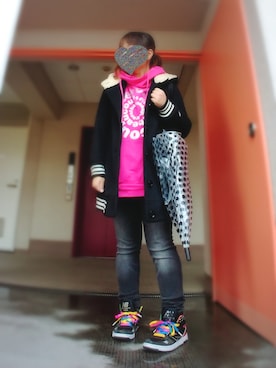 「mercibeaucoup,（メルシーボークー）のアイテム（ワンピース/ドレス）」を使った、ぴよりあさん（レディース・155cm）の春コーディネート